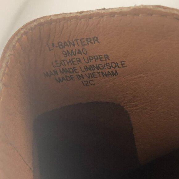 LUCKY BRAND Banterr Boots Women's Size 9 Brown Ankle Booties Leather Shoes - Picture 4 of 11